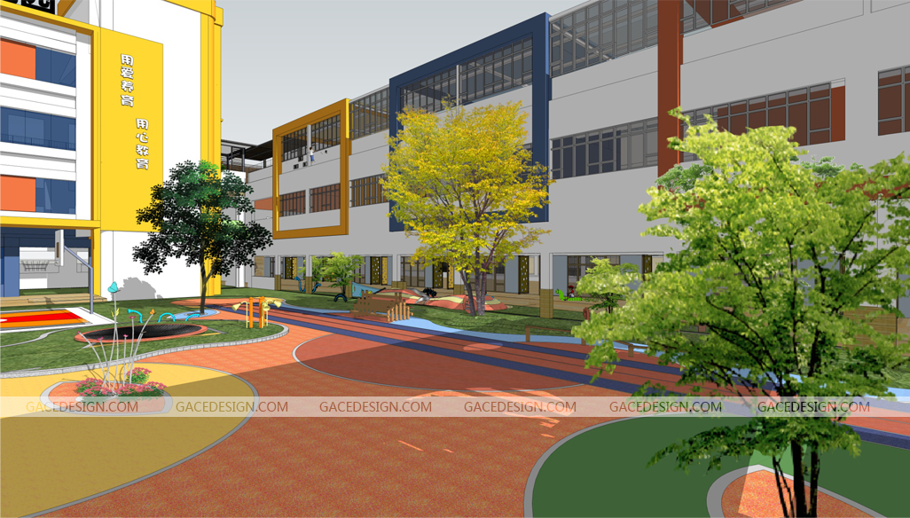 幼兒園外墻色彩設計要注意什么？